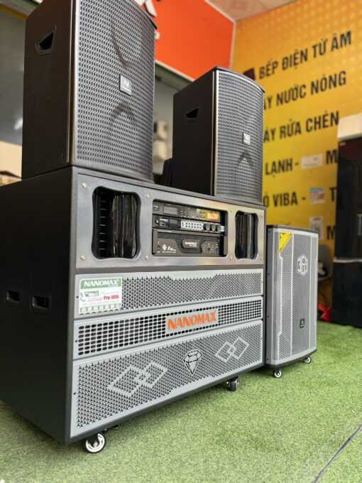 COMBO HỦY DIỆT Loa Điện Nanomax Pro 909i + 2 Full Nanomax CK369 Pro + Sub Điện 5 Tấc Nanomax P369 – Công Suất Cực Đại